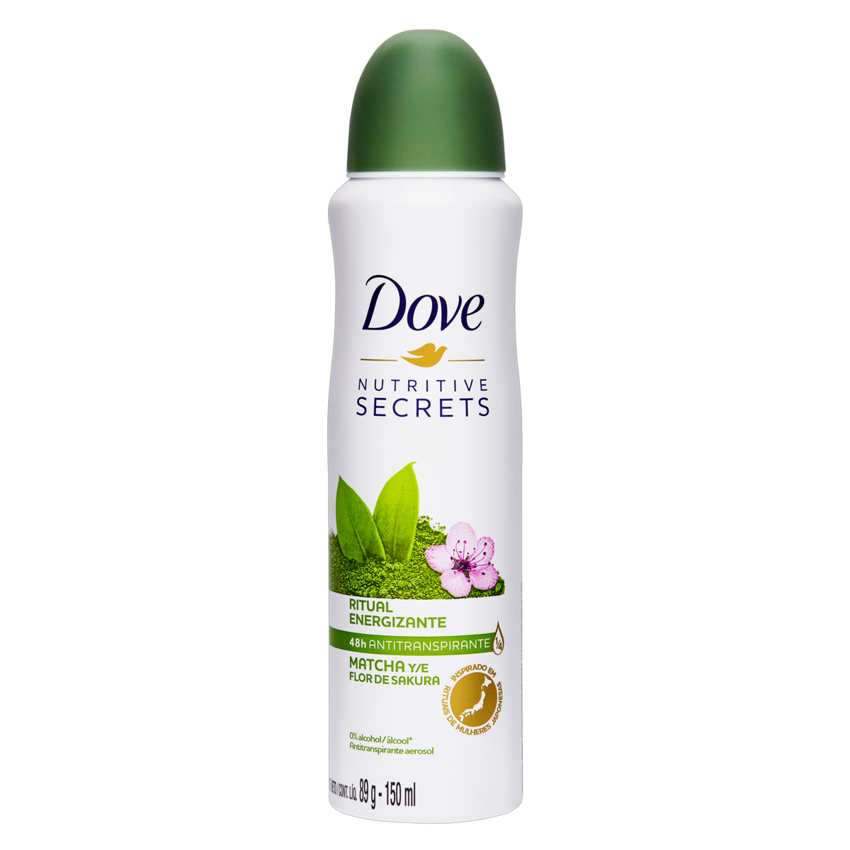 imagem de DESOD DOVE AEROSOL NUT SECRETS MATCHA 150ML