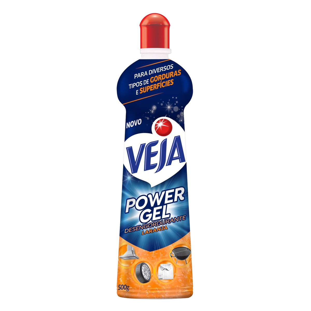 imagem de VEJA POWER GEL LARANJA 500ML