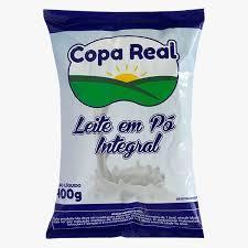 imagem de LEITE EM Pó COPAREAL INTEGRAL 400G