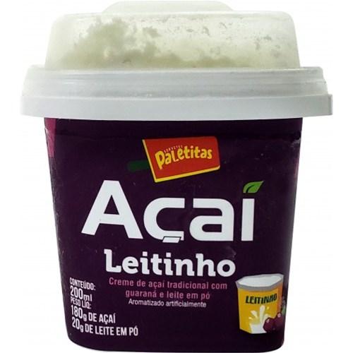 imagem de ACAI PALETITAS 200ML com LEITE EM Pó