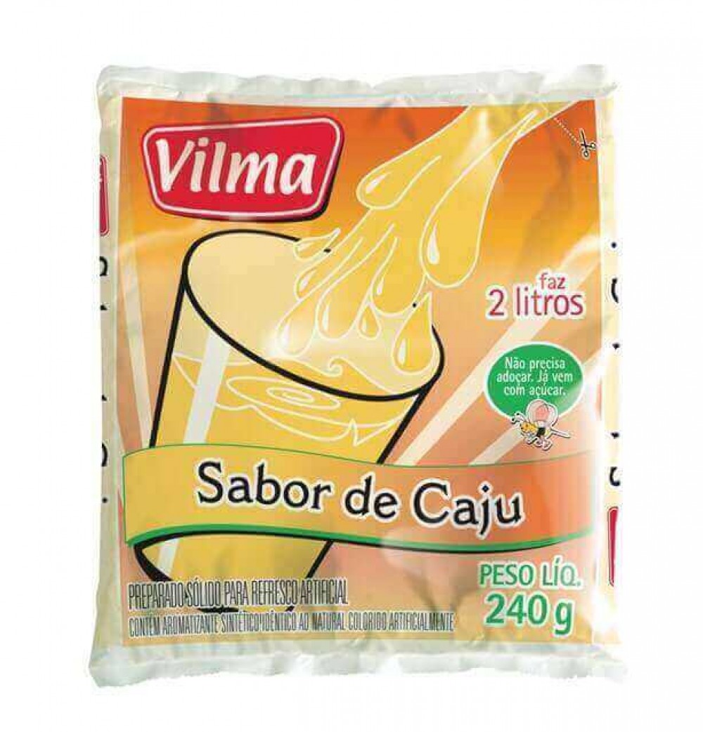 imagem de REFRESCO VILMA Cajú 240G