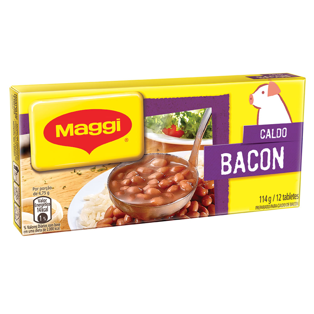 imagem de CALDO MAGGI BACON 114G