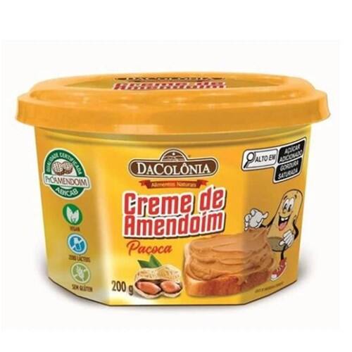 imagem de CREME DE AMENDOIM DACOLINA 200G