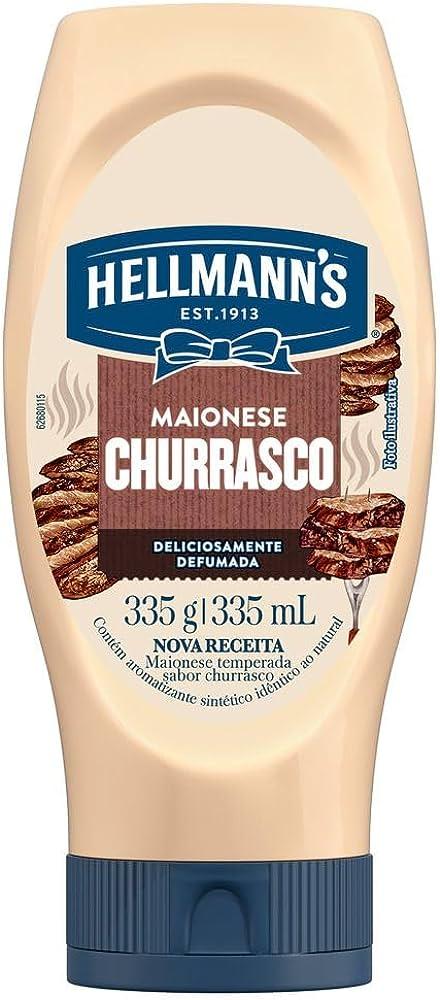 imagem de MAIONESE HELLMANNS CHURRASCO 335G