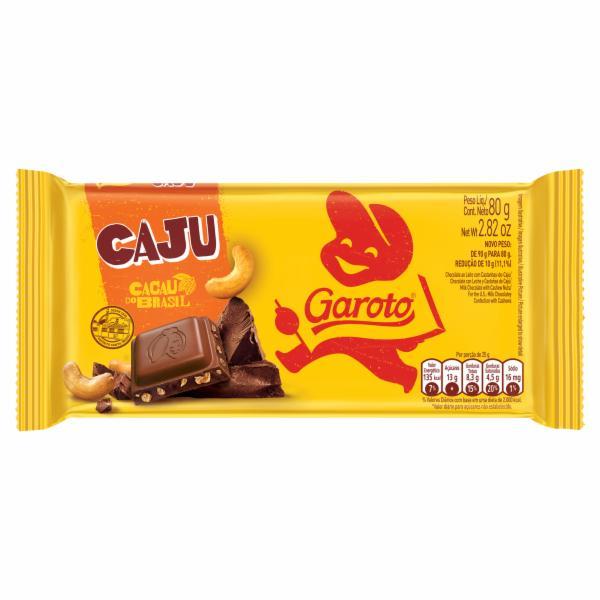 imagem de CHOCOLATE GAROTO Cajú 80G