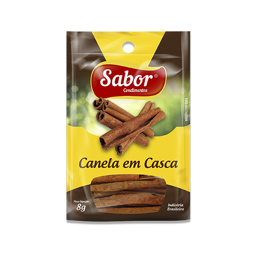 imagem de CANELA EM CASCA SABOR 8G