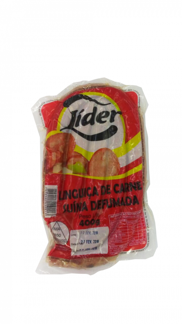 imagem de LINGUICA DEFUMADA LIDER 400G