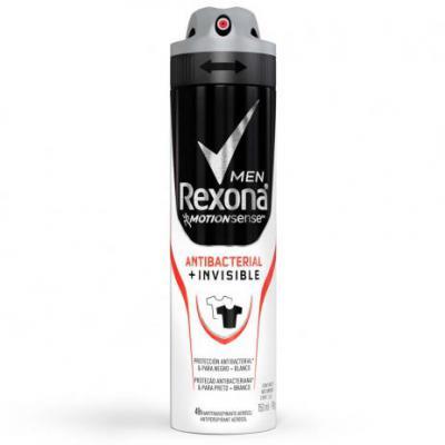 imagem de DESOD REXONA AEROSOL MEN ANTIBAC INVIS 90G