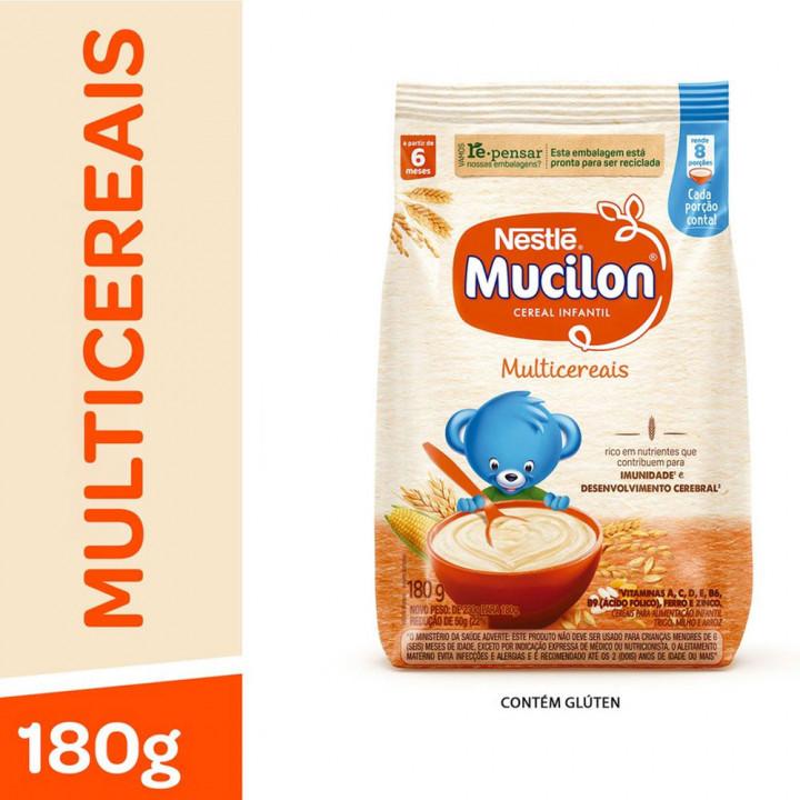 imagem de MINGAU MUCILON MULTICEREAIS SC 180GR