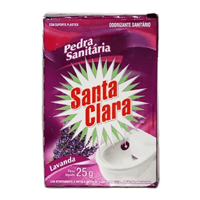 imagem de PEDRA SANITARIA SANTA CLARA LAVANDA 25G