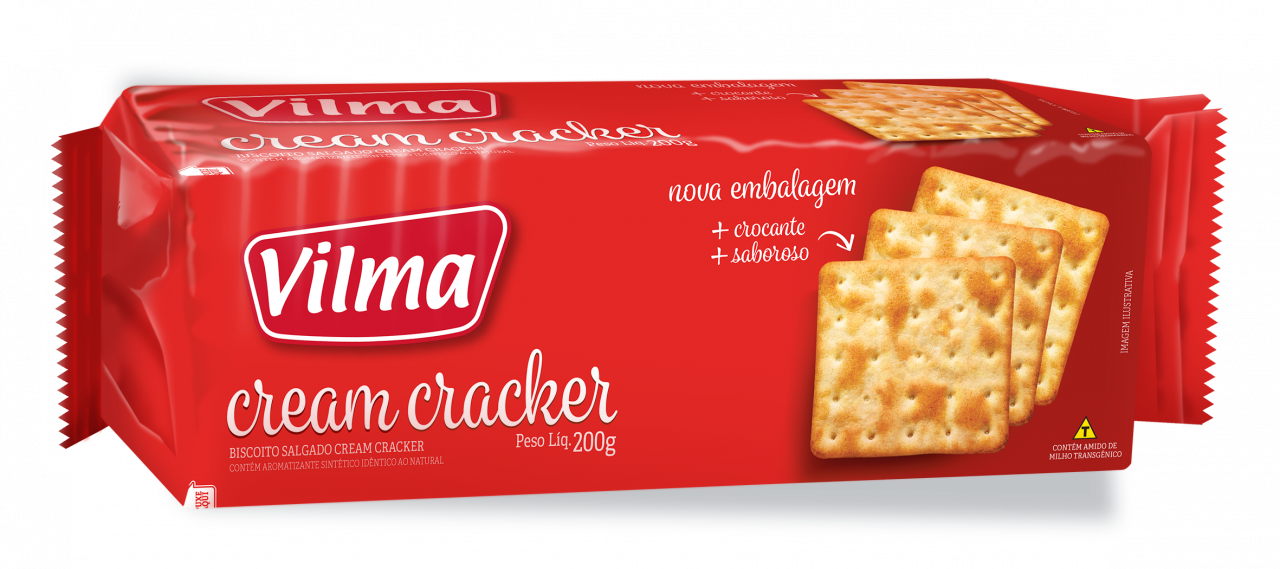 imagem de Biscoito VILMA CREAM CRACKER 170G