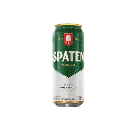 imagem de CERVEJA SPATEN PURO MALTE LATAO 473ML