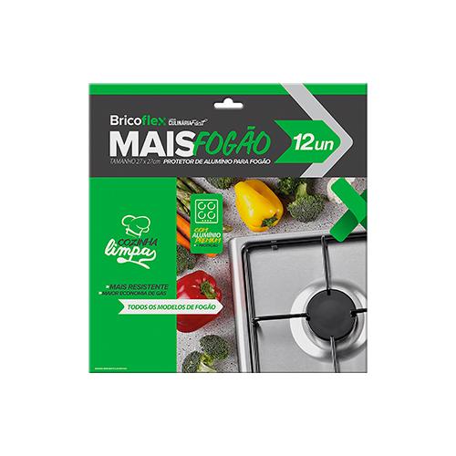 imagem de PROTETOR DE ALUMINIO PARA FOGOES BRICOFLEX 27CM