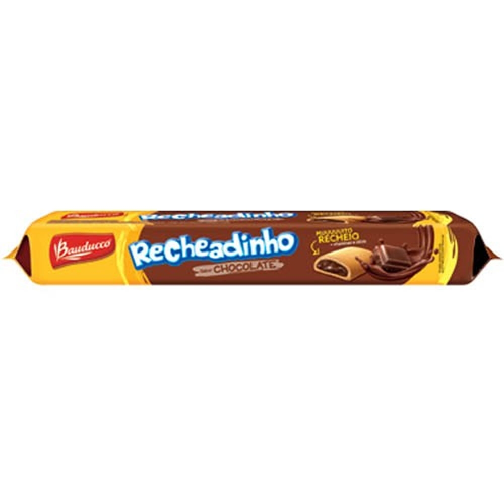 imagem de Biscoito BAUDUCCO RECHEADINHO Chocolate 104G