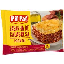 imagem de LASANHA PIF PAF CALABRESA 600G