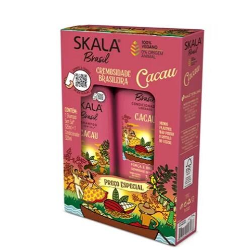 imagem de KIT SKALA SH+COND CACAU 325ML