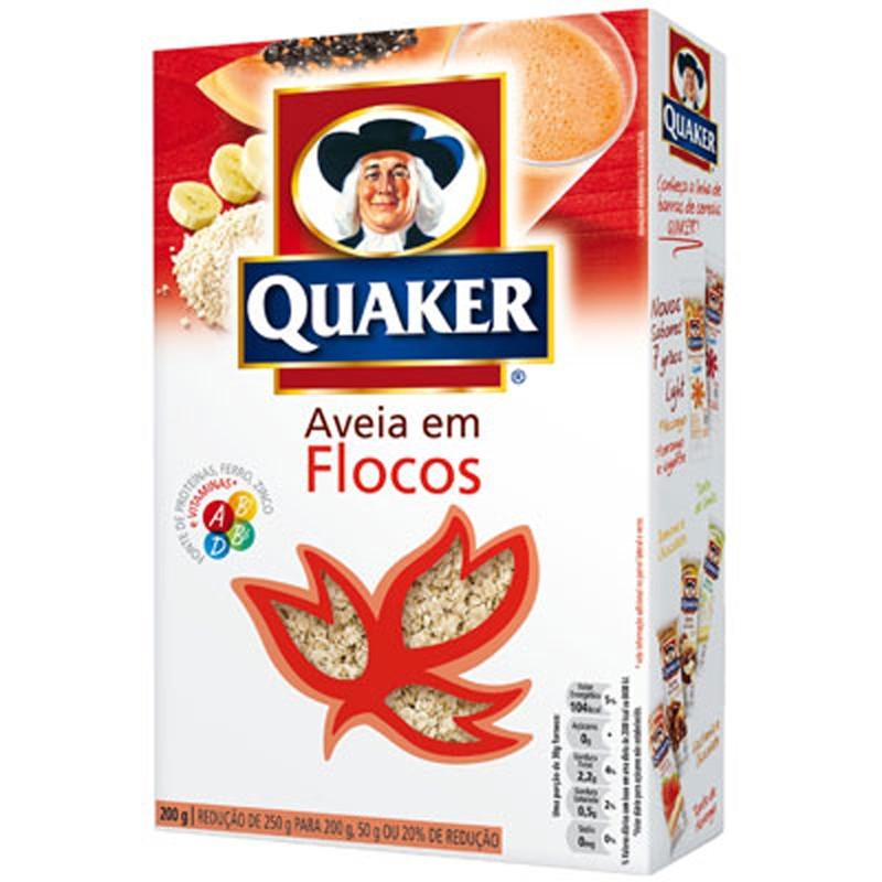 imagem de AVEIA QUAKER FLOCOS REGULARES 165G