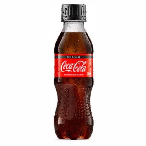 imagem de REFRI COCA COLA ZERO PET 200ML