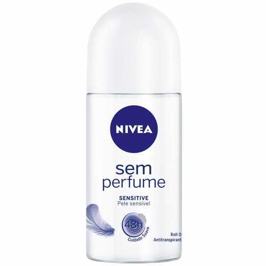 imagem de DESOD NIVEA ROLLON SENSITIVE S/PERF 50ML