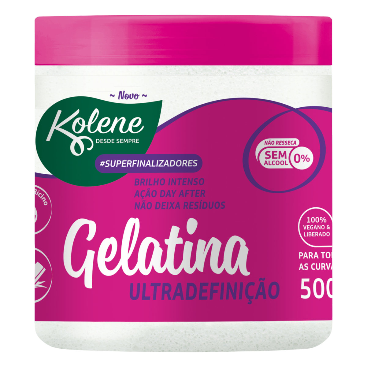 imagem de GELATINA KOLENE SUPER FINALIZADORES 500GR