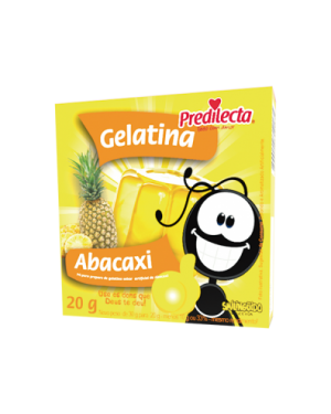 imagem de GELATINA EM Pó PREDILECTA ABACAXI 20G