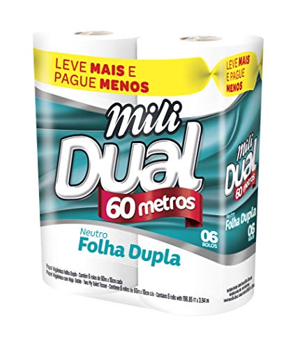 imagem de PAPEL HIG MILLI 60M F DUPLA com 6