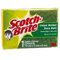 imagem de ESPONJA SCOTCH BRITE MULTIUSO UNID