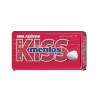 imagem de BALA MENTOS KISS MORANGO LATA 35GR