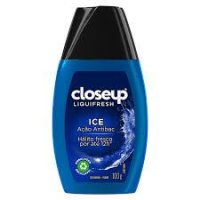 imagem de CREME DENTAL CLOSE UP LIQFRESH AZUL ICE 100G