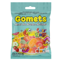 imagem de BALA DORI GOMETS ANEL FRUTAS ACIDAS 100GR