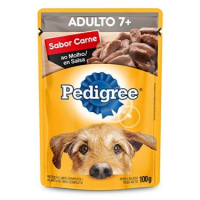 imagem de PEDIGREE ADULTO SC CARNE 7+ANOS 100GR