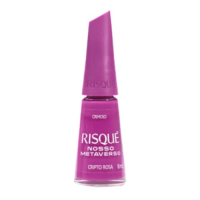 imagem de ESMALTE RISQUE BLISTER META VERSO CRIPTO ROSA 8ML