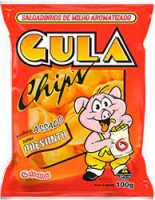 imagem de GULAO CHIPS PRESUNTO 100GR