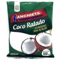 imagem de COCO RALADO ANCHIETA S/ACUCAR 100G