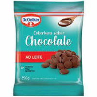 imagem de COBERT MOEDA CHOCOLATE AO LEITE DR OETKER 350G