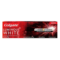 imagem de CREME DENTAL COLGATE LUMINOUS WH CARVAO ATIV 70G