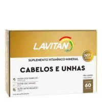 imagem de LAVITAN VIT CABELOS E UNHA C/60