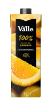 imagem de SUCO DEL VALLE 100% LARANJA 1L