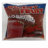 imagem de POLPA QUALITY FRUIT MORANGO 100G