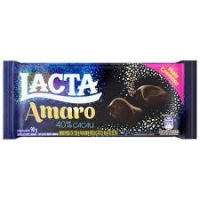 imagem de CHOCOLATE LACTA AMARO 90GR