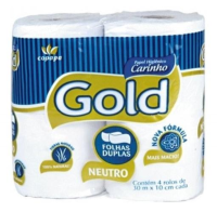 imagem de PAPEL HIG CARINHO GOLD F DUPLA NE 30M com 4