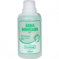 imagem de Água BORICADA FARMAX 100ML