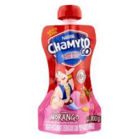 imagem de IOGURTE CHAMYTO GO POUCH  MORANGO 100G