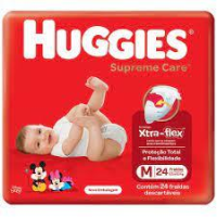 imagem de FRALDA DESC HUGGIES SUPREME CARE JUMBO M com 24