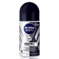 imagem de DESOD NIVEA ROLLON BLACK WHITE FOR MEN 50ML