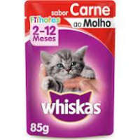 imagem de WHISKAS FILHOTES CARNE SC 85GR