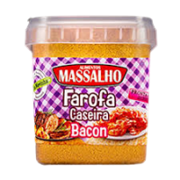 imagem de FAROFA CASEIRA BACON 400G MASSALHO