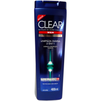 imagem de SH CLEAR ANTICASPA MEN LIMP DIARIA 2EM1 400ML