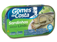 imagem de Filé DE SARDINHA GOMES DA COSTA Limão 125G