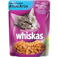 imagem de WHISKAS ATUM ADULTO AO MOLHO SC 85GR